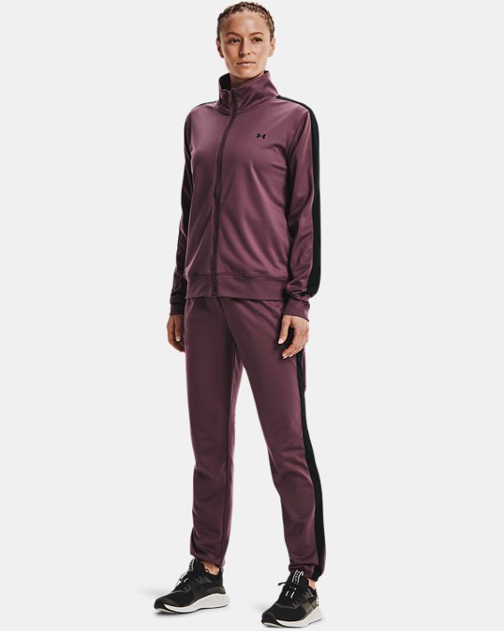 Survêtement en tricot UA pour femme, Purple, pdpMainDesktop image number 0